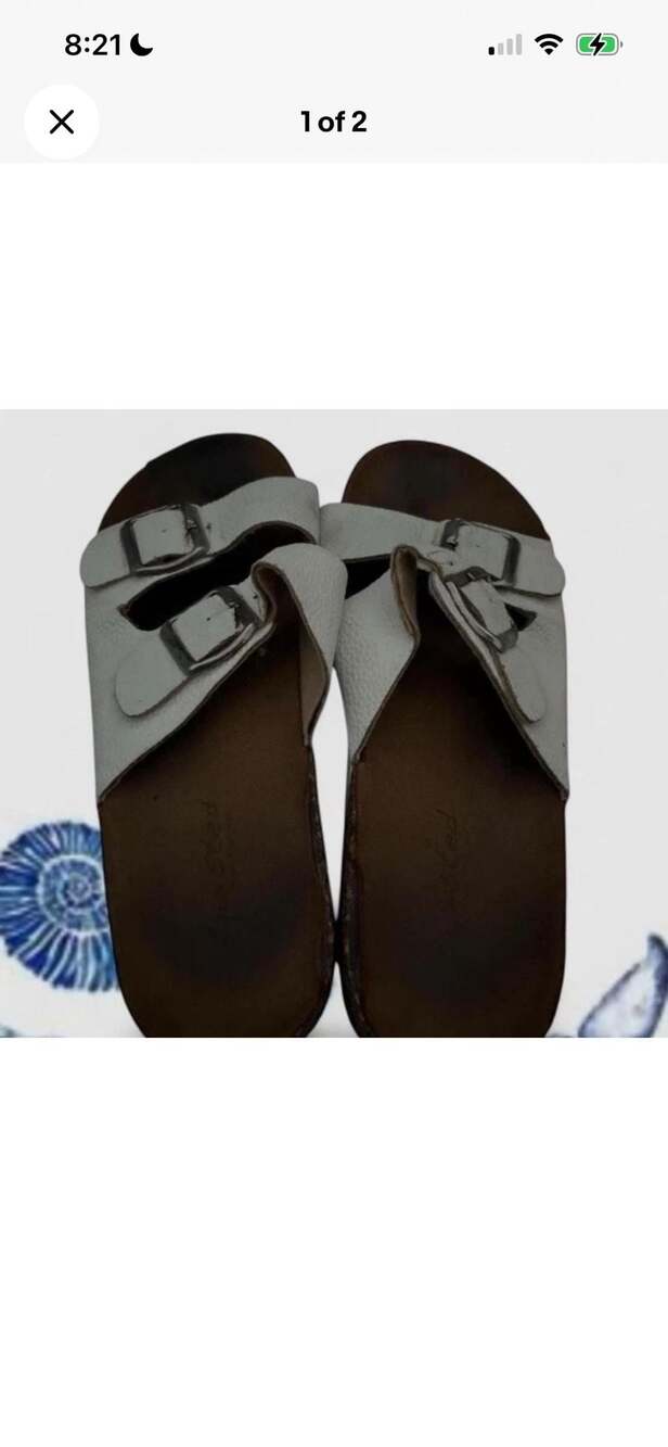 Women's White Mountain Hayloft Footbed Sandals